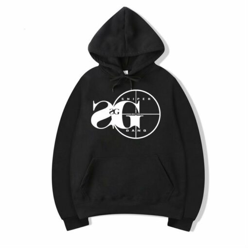 sniper gang logo hoodie