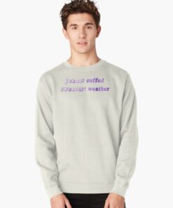 cuffed sweatshirt