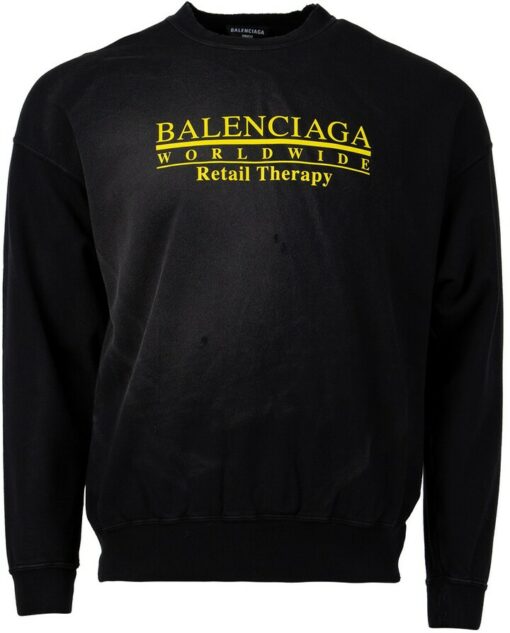 retail therapy sweatshirt