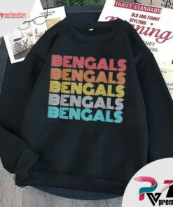 bengals retro hoodie