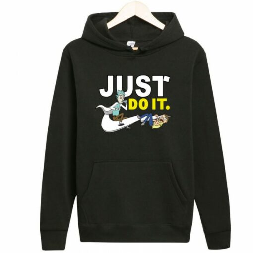 rick and morty nike hoodie