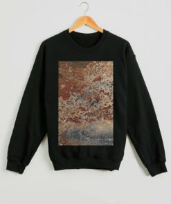 rust crew neck sweatshirt