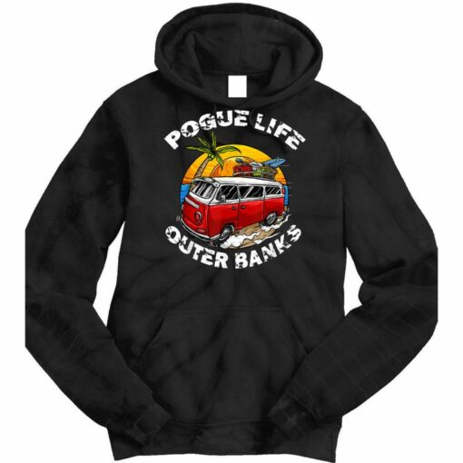 outer banks tie dye hoodie