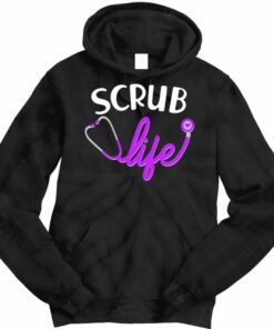 scrub life hoodie