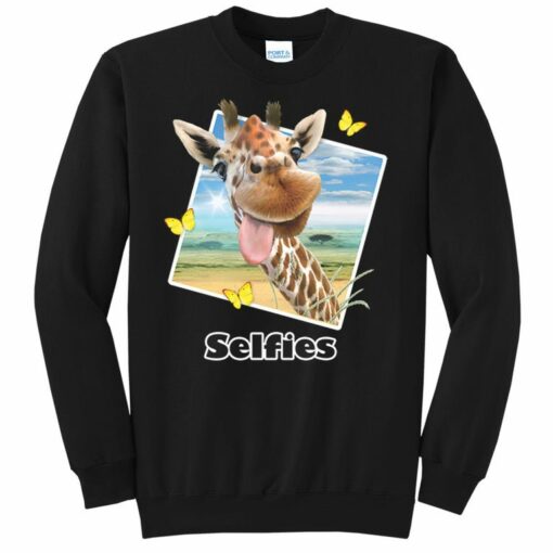 selfie sweatshirt