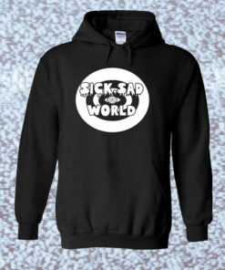 sad world hoodie