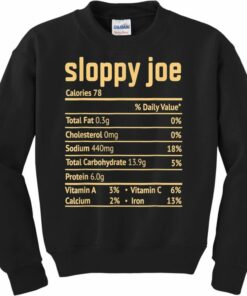 sloppy joe sweatshirt