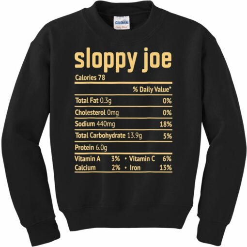 sloppy joe sweatshirt