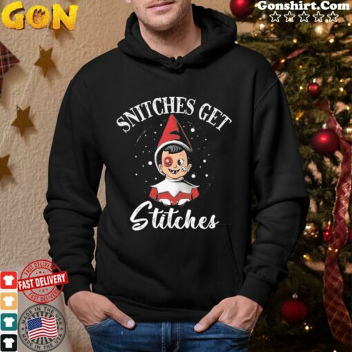 snitches get stitches hoodie