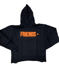 black vlone friends hoodie