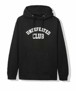 undefeated black hoodie