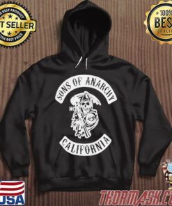 sons of anarchy california hoodie
