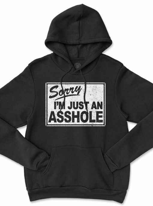 i am an asshole hoodie