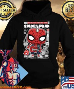 spider punk hoodie