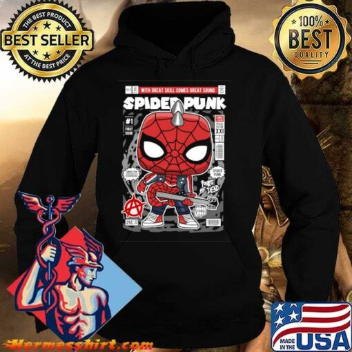 spider punk hoodie