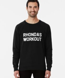 black workout sweatshirt