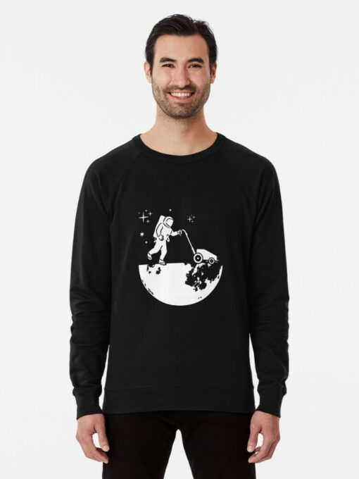 man on the moon sweatshirt