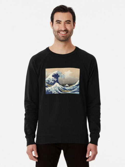 hokusai sweatshirt