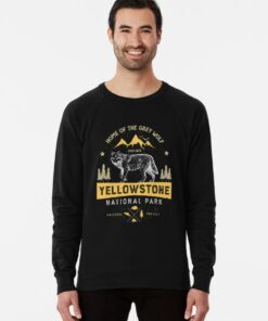 yellowstone national park sweatshirt womens