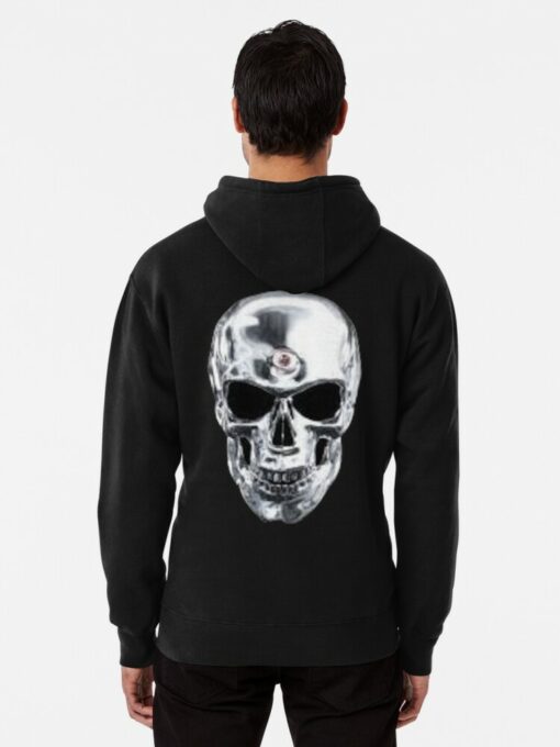 bad bunny skull hoodie