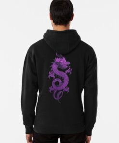 purple dragon hoodie