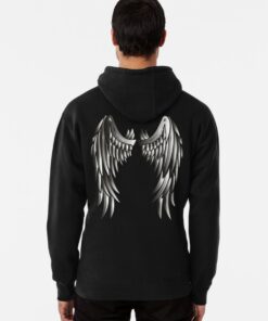 angel wing hoodie