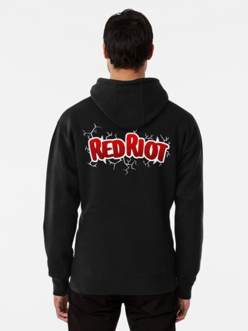 red riot hoodie