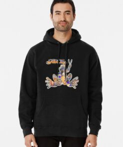 peace frog hoodie