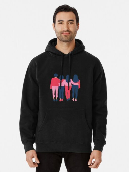 tall friend short friend hoodies