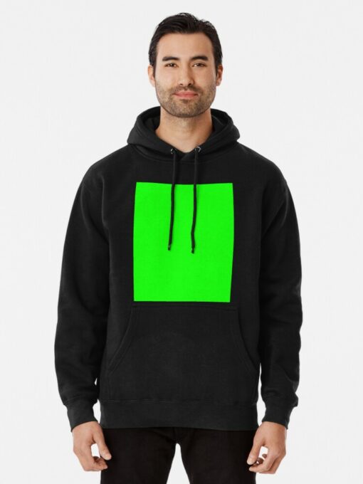 green screen hoodie