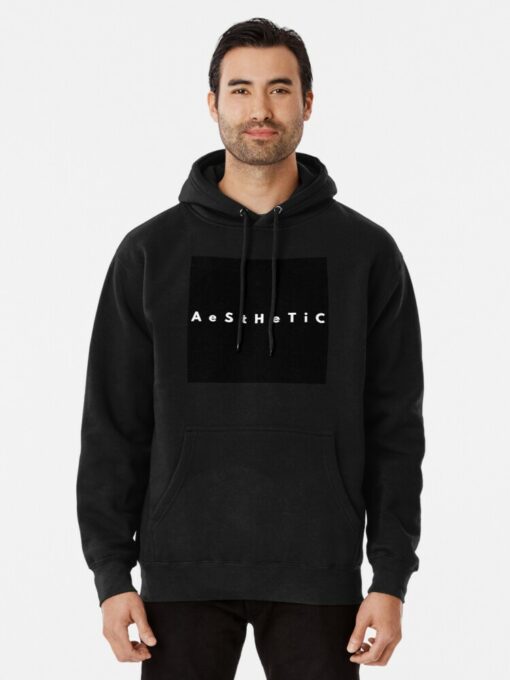 aesthetic black hoodie