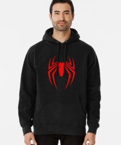 spiderman logo hoodie