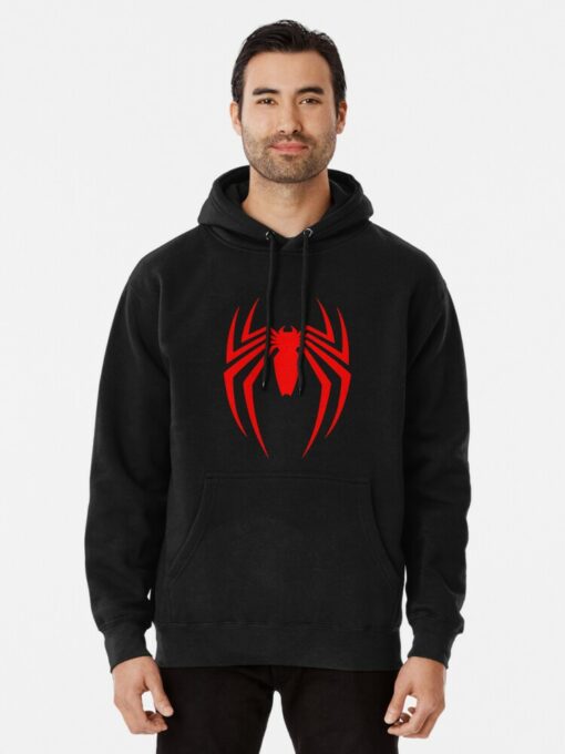 spiderman logo hoodie