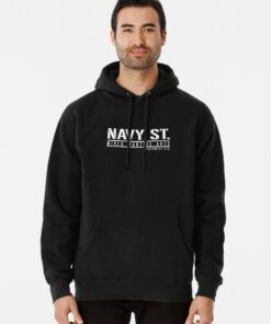 navy street hoodie