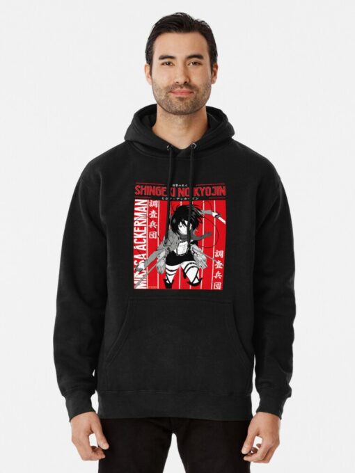 mikasa ackerman hoodie