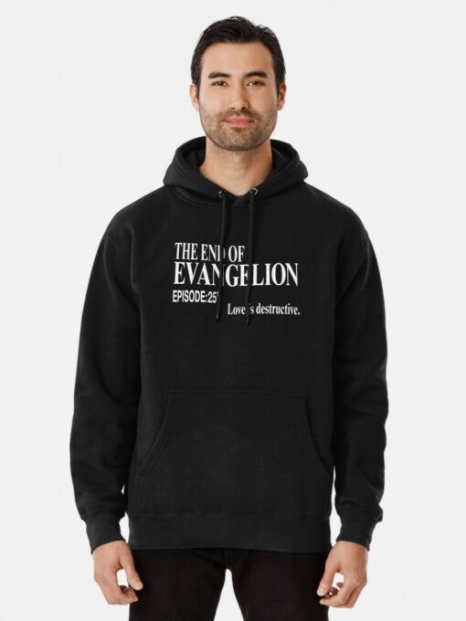 end of evangelion hoodie