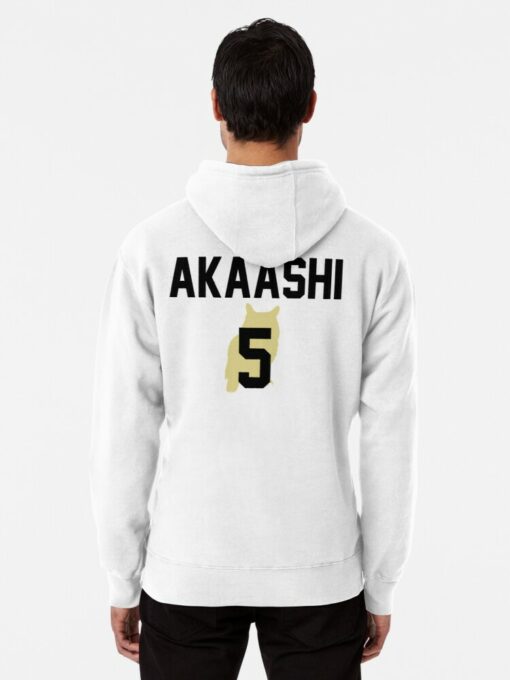 akaashi jersey hoodie