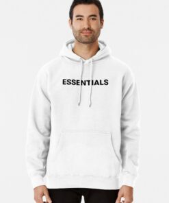 fear of god essentials pullover hoodie