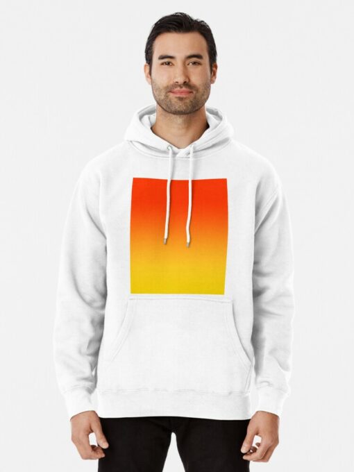 orange yellow hoodie