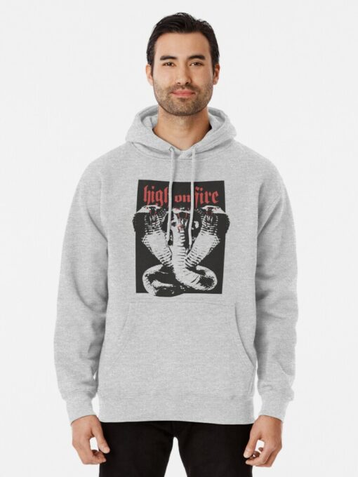 high on fire hoodie