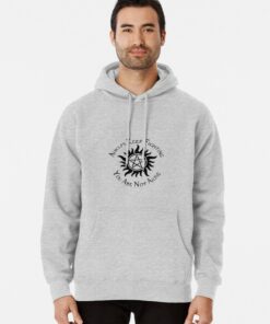 supernatural you are not alone hoodie