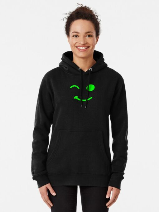 dream smile hoodie green