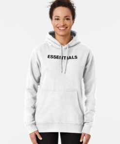 fear of god essentials pull-over hoodie