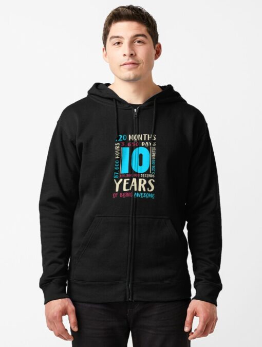 ten year hoodie