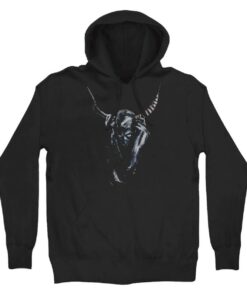 horned hoodie