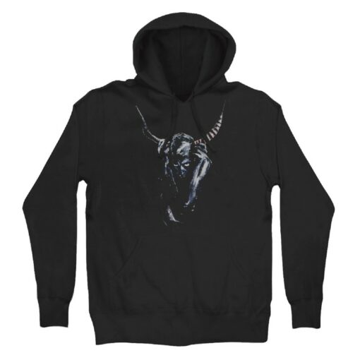 horned hoodie