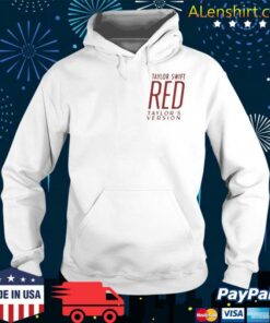 taylor swift red hoodie