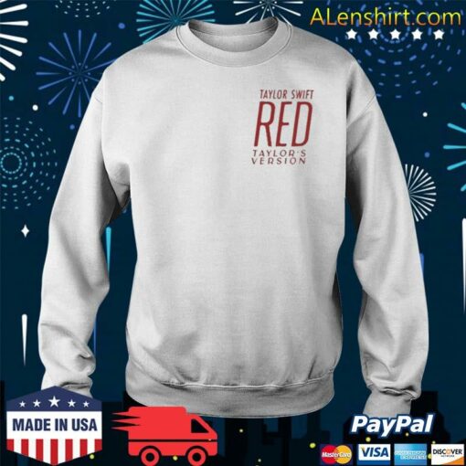 taylor swift red sweatshirt