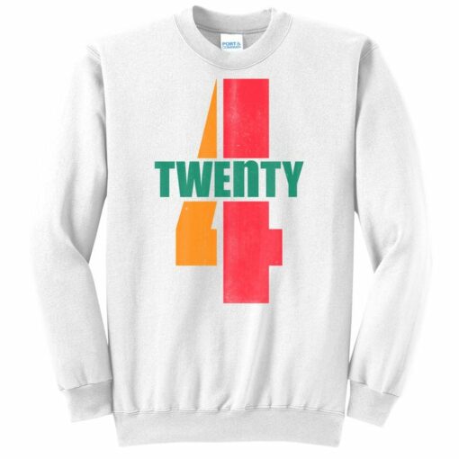 a twenty four sweatshirt
