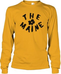 yellow maine sweatshirt